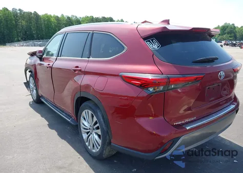 2023 Toyota Highlander Platinum from USA, damaged, VIN 5TDKDRAH0PS037708